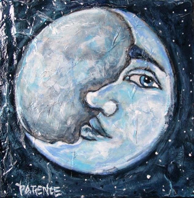Art: New Moon by Artist Patience