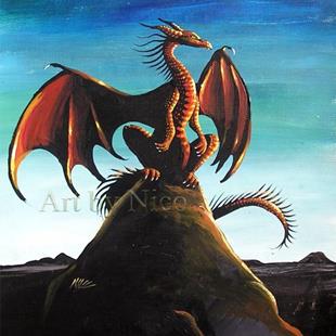 Art: Dragon by Artist Nico Niemi