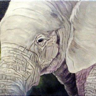 Art: Elephant  //sold by Artist Barbara Haviland