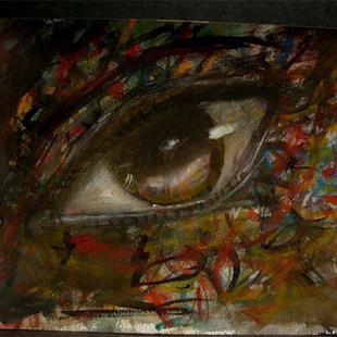Art: Study for eye. #2 by Artist Jovon Vitella 