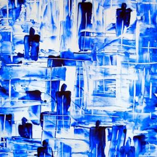 Art: My Blue Heaven by Artist Diane G. Casey