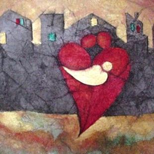 Art: Love in the City by Artist Lelo Colclough
