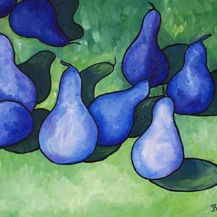 Art: Blue Pears Study No. 1 by Artist Melanie Douthit