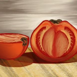 Art: Tomato by Artist Tori Siegel