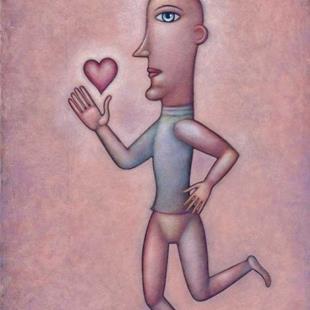 Art: Follow Your Heart by Artist Valerie Jeanne