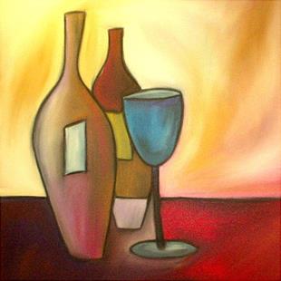 Art: Wine 34 by Artist Thomas C. Fedro