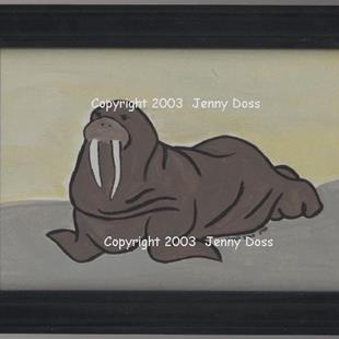 Art: Walrus by Artist Jenny Doss