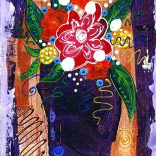 Art: Bistro Florals ~ 2 by Artist Christine Wasankari