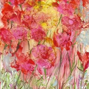 Art: Soft Abstract  Floral  by Artist Ulrike 'Ricky' Martin