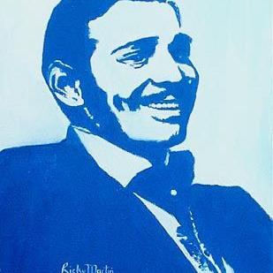 Art: Clark Gable by Artist Ulrike 'Ricky' Martin