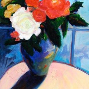 Art: Summers Roses by Artist Susan Frank