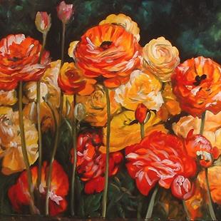 Art: The Flower Patch by Artist Marcia Baldwin