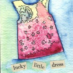 Art: Lucky Little Dress by Artist Dianne McGhee