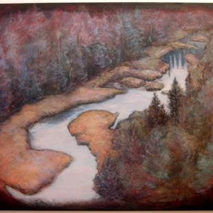 Art: The River by Artist Virginia Ann Zuelsdorf