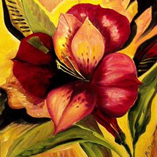 Art: Wild Lily - SOLD by Artist Diane Millsap
