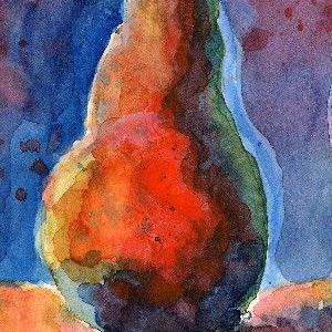 Art: pear of 07 09 by Artist Susan Frank