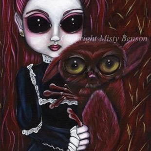 Art: My What Big Eyes You Have by Artist Misty Monster