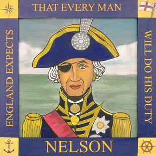 Art: Lord Nelson by Artist Paul Helm