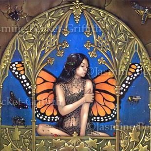 Art: Queen of Insects by Artist Jasmine Ann Becket-Griffith