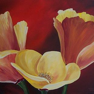 Art: California Poppies II by Artist Torrie Smiley