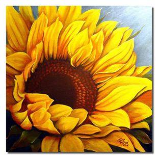Art: Sunflower #2 by Artist Rita C. Ford