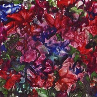 Art: Floral Tapestry - sold by Artist Ulrike 'Ricky' Martin