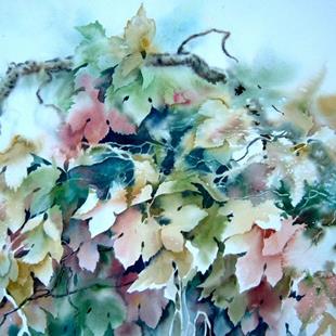 Art: Leaves by Artist Pamela K Wilhelm