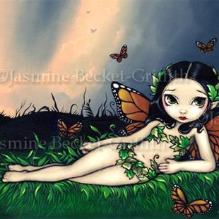 Art: Fairy Odalisque by Artist Jasmine Ann Becket-Griffith