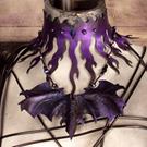Art: Violet Flames by Artist Barbara Doherty (MidnightZodiac Leather)