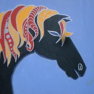 Art: Rock N Roll Pony  by Artist Kim Wyatt