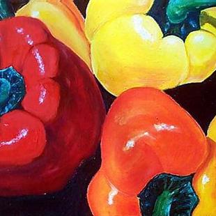 Art: Peppers by Artist Ulrike 'Ricky' Martin