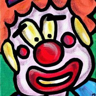 Art: Clown (Incognito) by Artist Amanda Hone