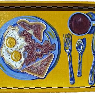 Art: Blue Plate special (aka You Been Served!) by Artist Diane G. Casey