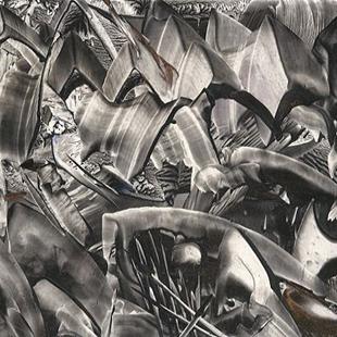 Art: abstract by Artist Ulrike 'Ricky' Martin