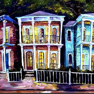 Art: New Orleans - Uptown - SOLD by Artist Diane Millsap