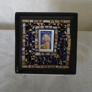 Art: The Stamp Collection: Marilyn (sold) by Artist Dorothy Edwards