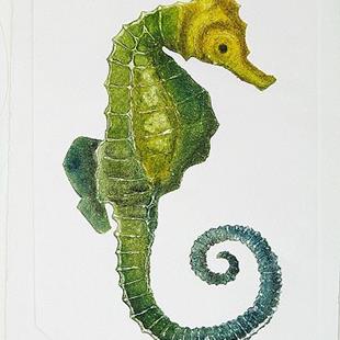 Art: Seahorse by Artist Paul Helm