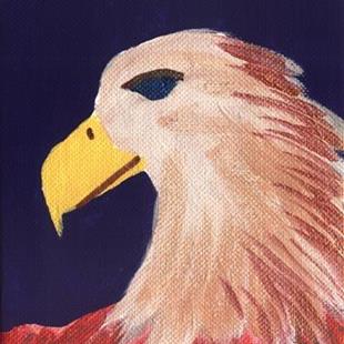 Art: Eagle by Artist Kim Wyatt