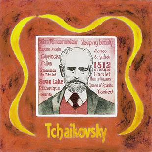 Art: Tchaikovsky by Artist Paul Helm