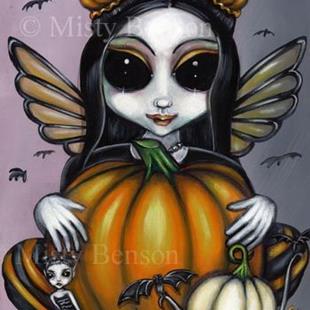 Art: Pumpkin Procession by Artist Misty Monster