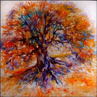 Art: TREE OF LIFE II by Artist Marcia Baldwin
