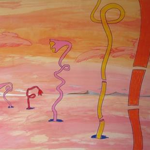 Art: Desert Fantasy II by Artist Muriel Areno