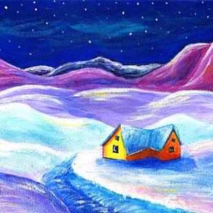 Art: Winter Color by Artist Christine Wasankari