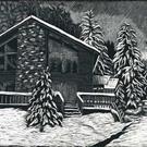 Art: Winter House by Artist Naquaiya