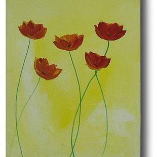 Art: Sunlit Poppies by Artist Eridanus Sellen