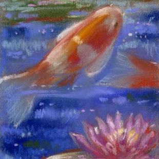Art: Koi And Lilies ~ I  by Artist Patricia  Lee Christensen