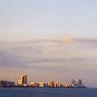 Art: Miami from Afar by Artist Kimmary I MacLean
