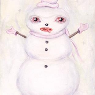 Art: Snowmy by Artist Vicky Knowles