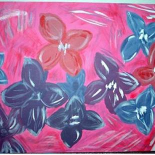 Art: Pinks, Purples and Blues by Artist Jennifer Lee