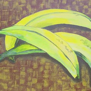 Art: Plantains by Artist Donna Gill 